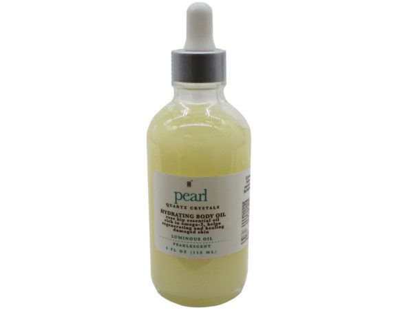 60 Pieces of 4oz Pearl Shimmer Hydrating Body Oil