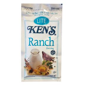 60 pieces of Kens Lite Ranch Dressing
