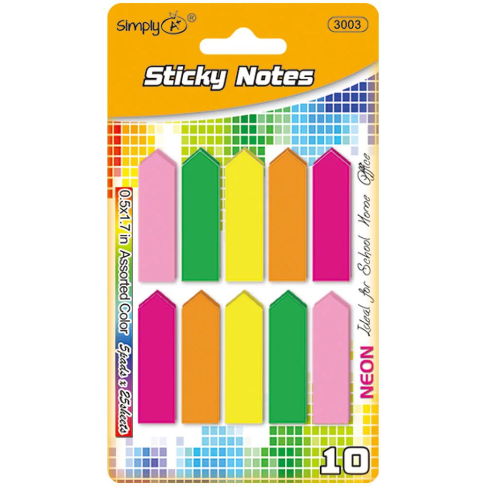 48 Pieces of Sticky Flag Notes
