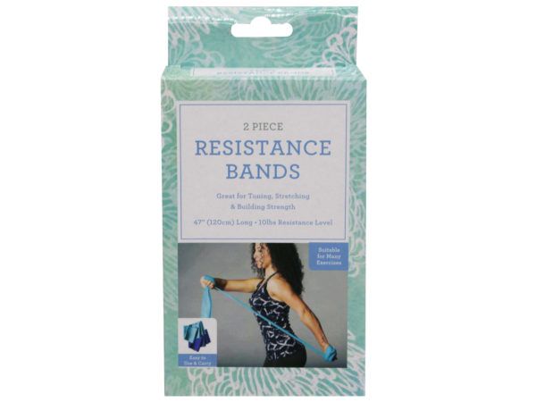 48 pieces of 2 Pack Resistance Band Set