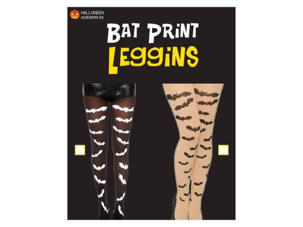12 Pieces of Assorted Flying Bats Adult Tights
