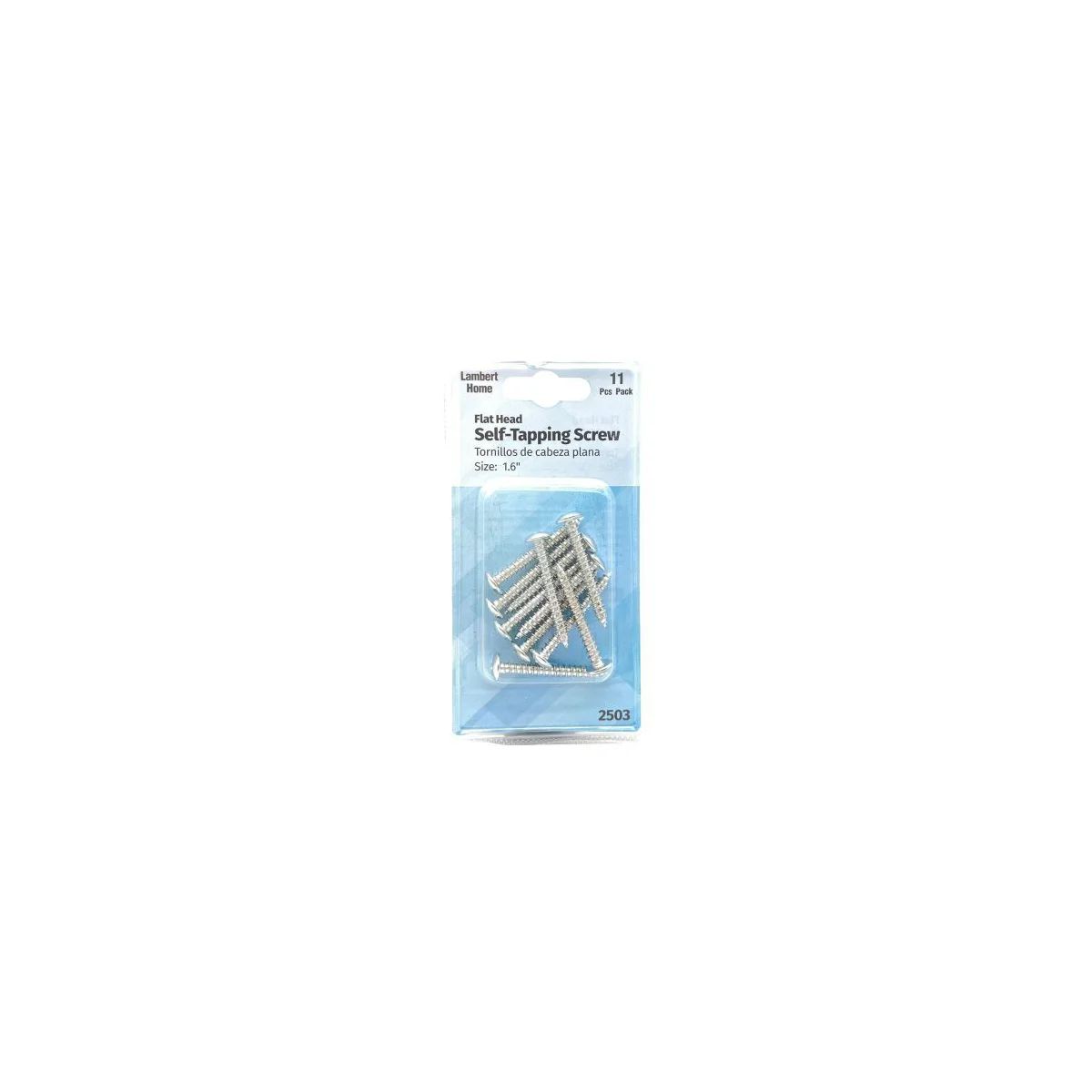 24 Pieces of Flat Head Self Tapping Screw 11 Pcs Pack -1.6 "