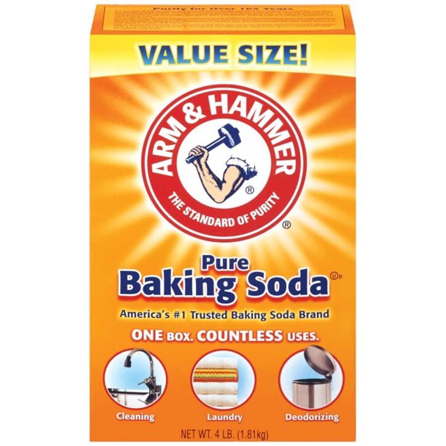 6 Pieces of Arm & Hammer Baking Soda 4 lb