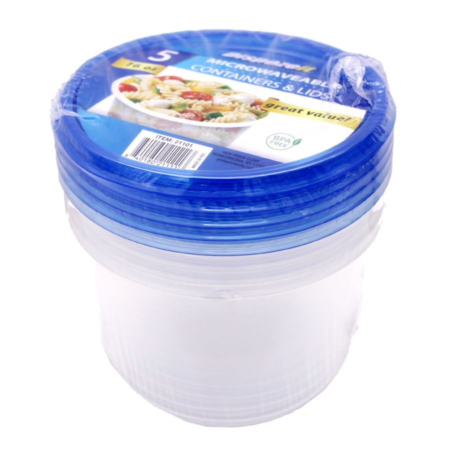 10 oz Round Container with Lid