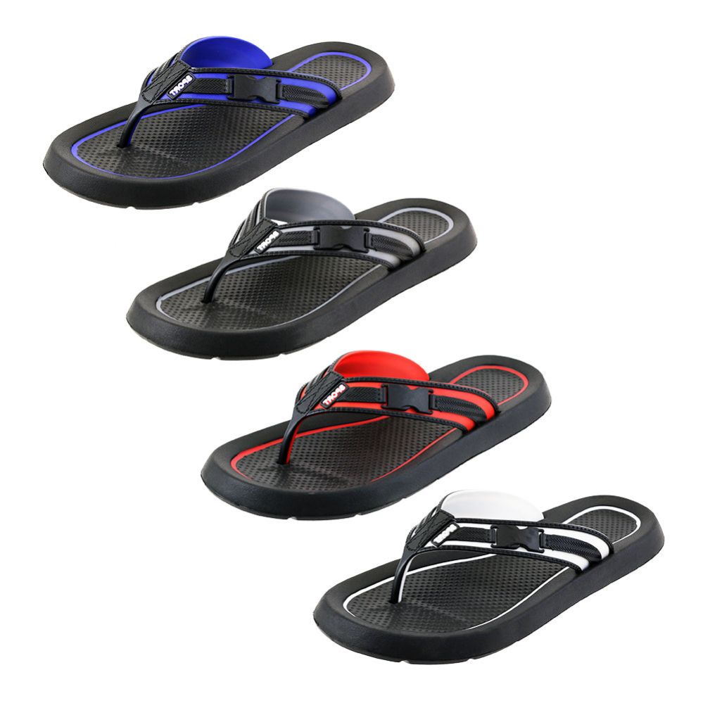 48 Pairs of Men's Buckle Sandal Assorted