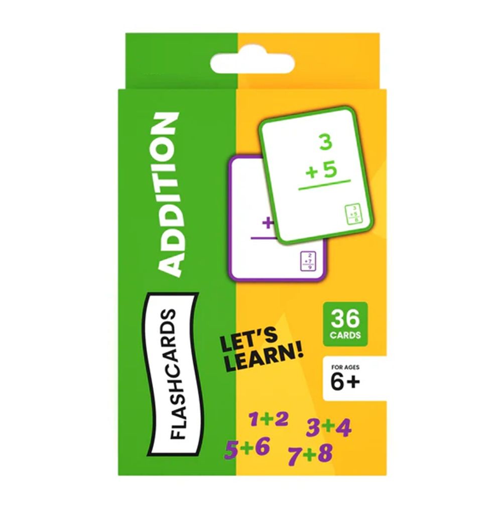 48 Pieces of Flash Cards Addition 36 cards