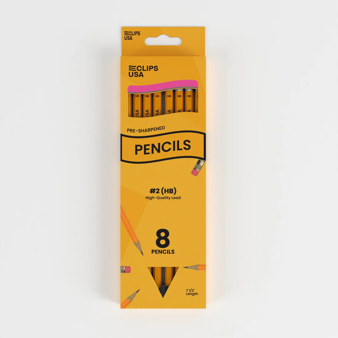 96 Pieces of #2 Pencils 8 Pk. In A Box Sharpened