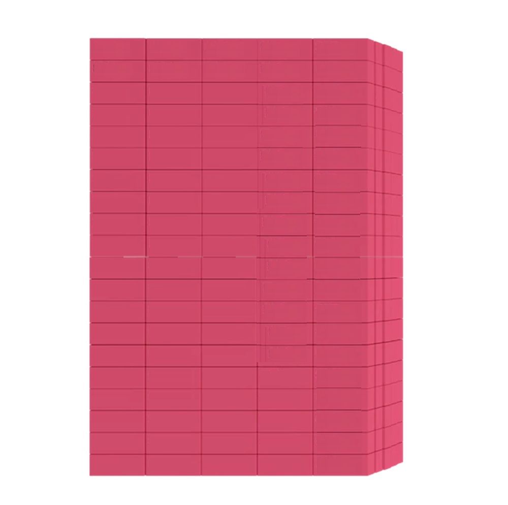 500 Pieces of Pink erasers Bulk pack