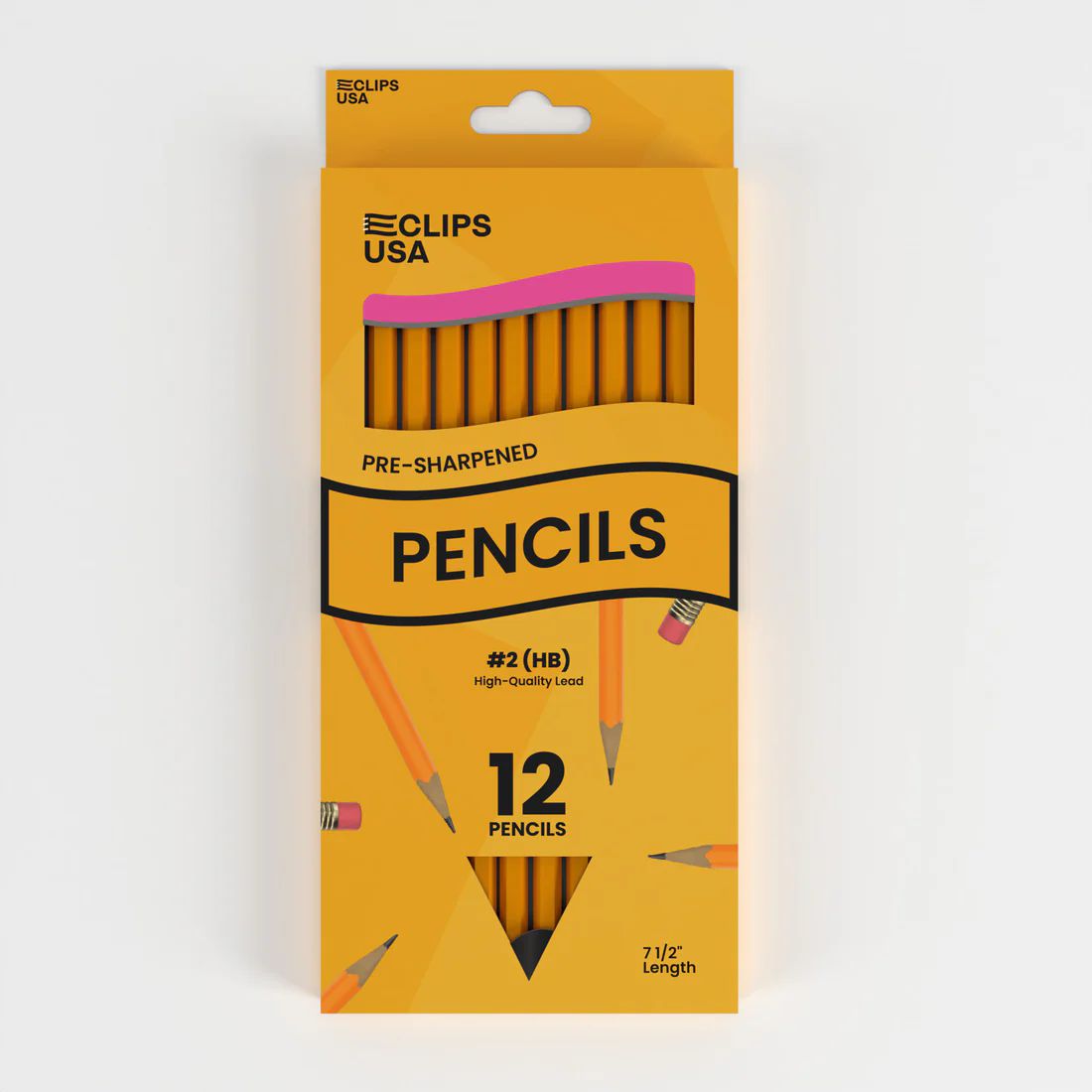 80 Pieces of #2 Pencils 12 Pk. In A Box Sharpened