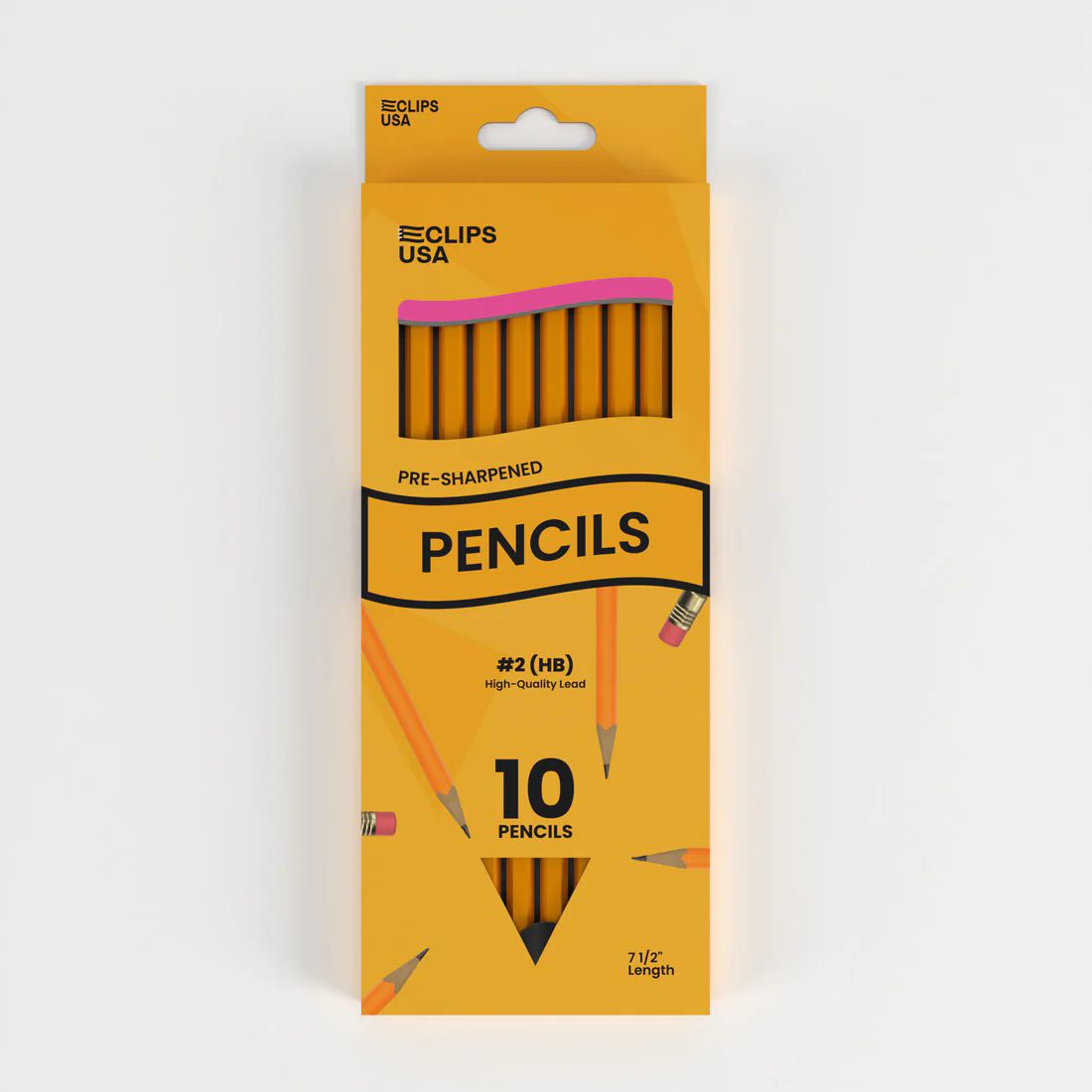 80 Pieces of #2 Pencils 10 Pk. In A Box Sharpened