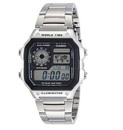 12 Pieces of Casio Watch - AE1200WHD-1A assorted colors