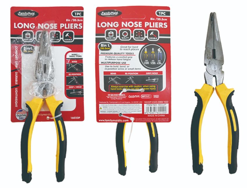 48 Pieces of 8 Inch Long Nose Plier