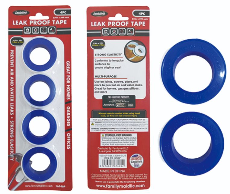 96 Pieces of 4 Piece Leakproof Tape