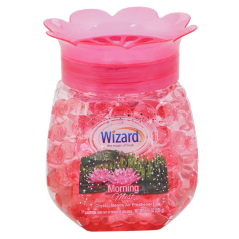 12 pieces of Air Freshener Beads 9oz Morning Mist Wizard