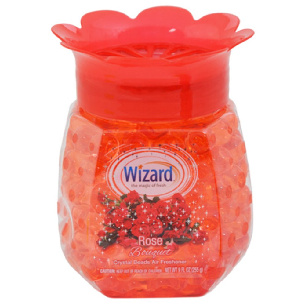 12 pieces of Air Freshener Beads 9oz Rose Bouquet Wizard