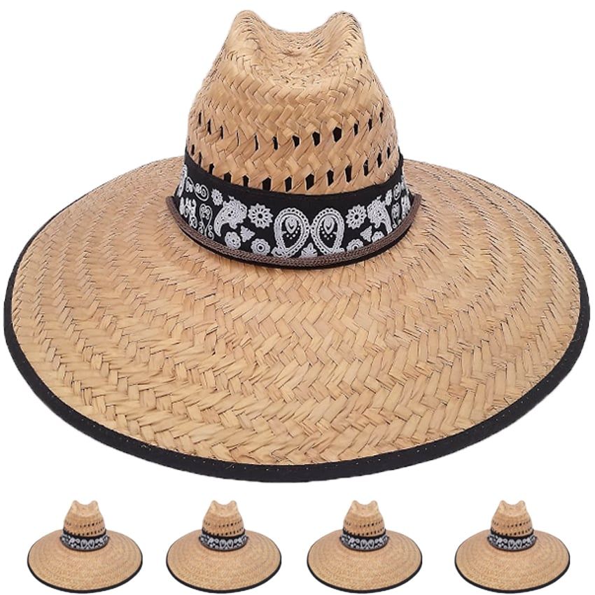 12 pieces of Paisley Band Sun Hat