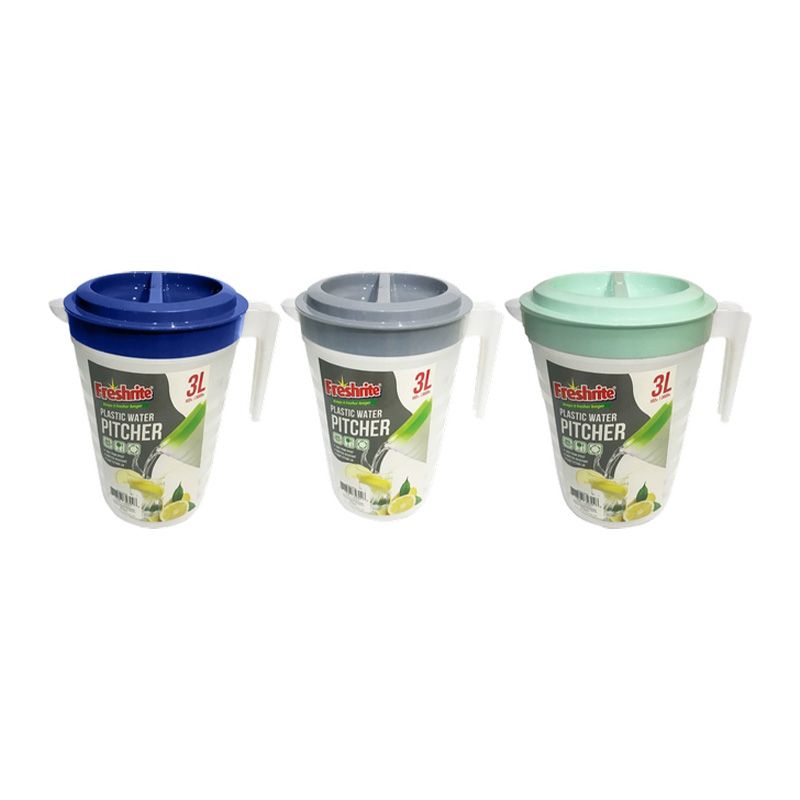 36 pieces of 102oz/3000ml Plastic Pitcher With Lid