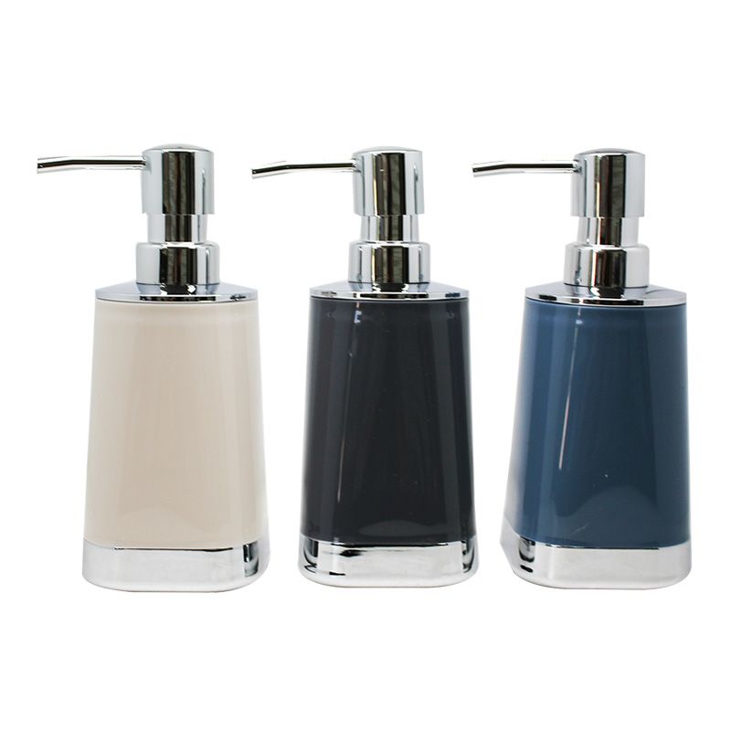 12 pieces of Soap Dispensr Shiny Look W Cler Bord