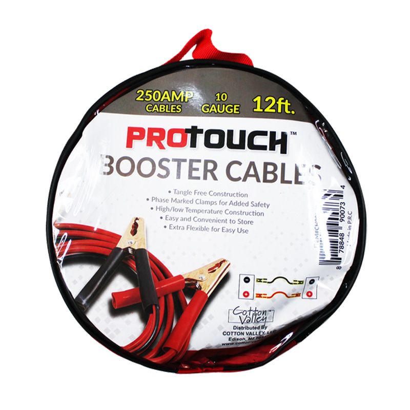 10 pieces of 12ft 250 Amp Booster Cable