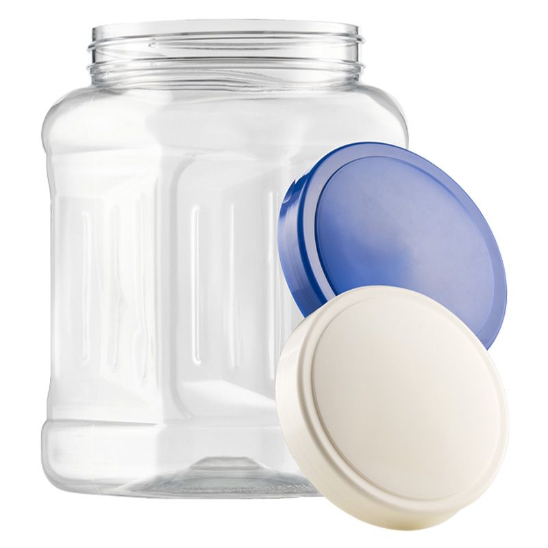 12 Pieces of 1900ml Transparent Plastic Jar #2119