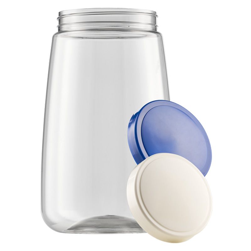 24 Pieces of 3000ml Transparent Plastic Jar #2133