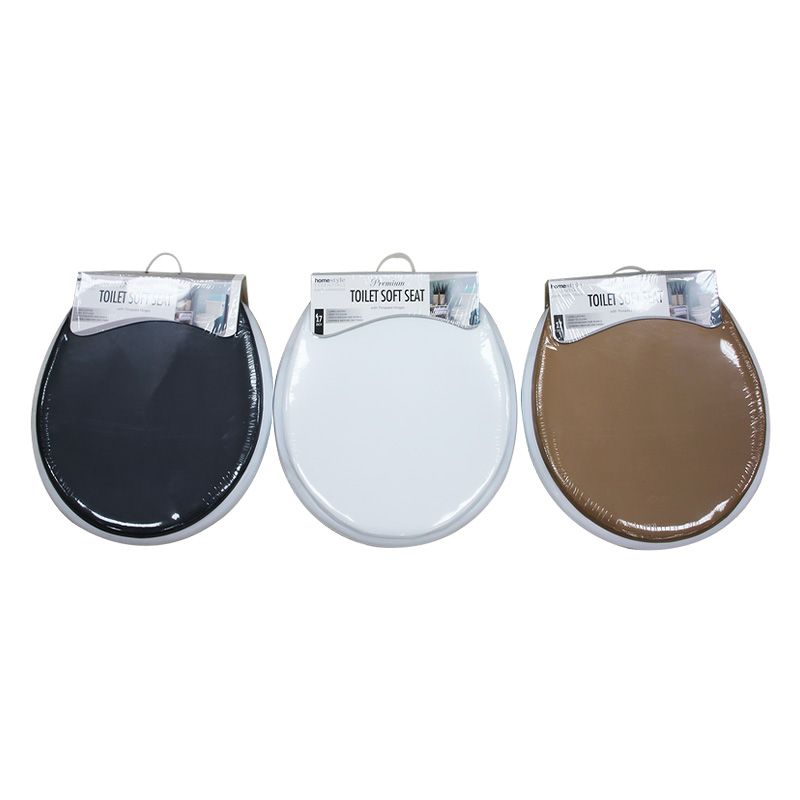6 Pieces of 17in Solid Pvc Soft Seat