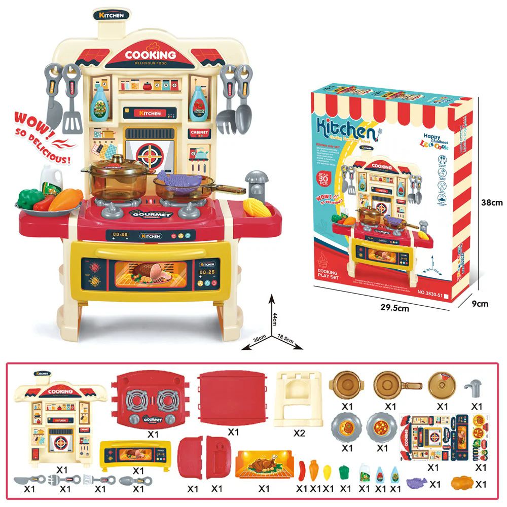 6 Pieces of Cooking Play Set