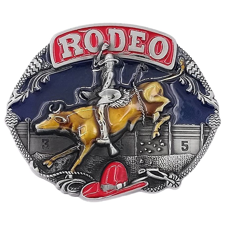 36 Wholesale Bull Riding Rodeo Belt Buckle - at