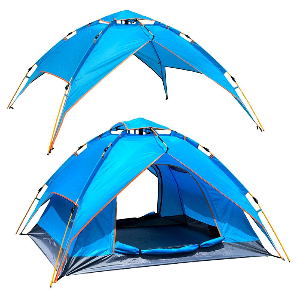 36 pieces of Adult Camping Tent Blue