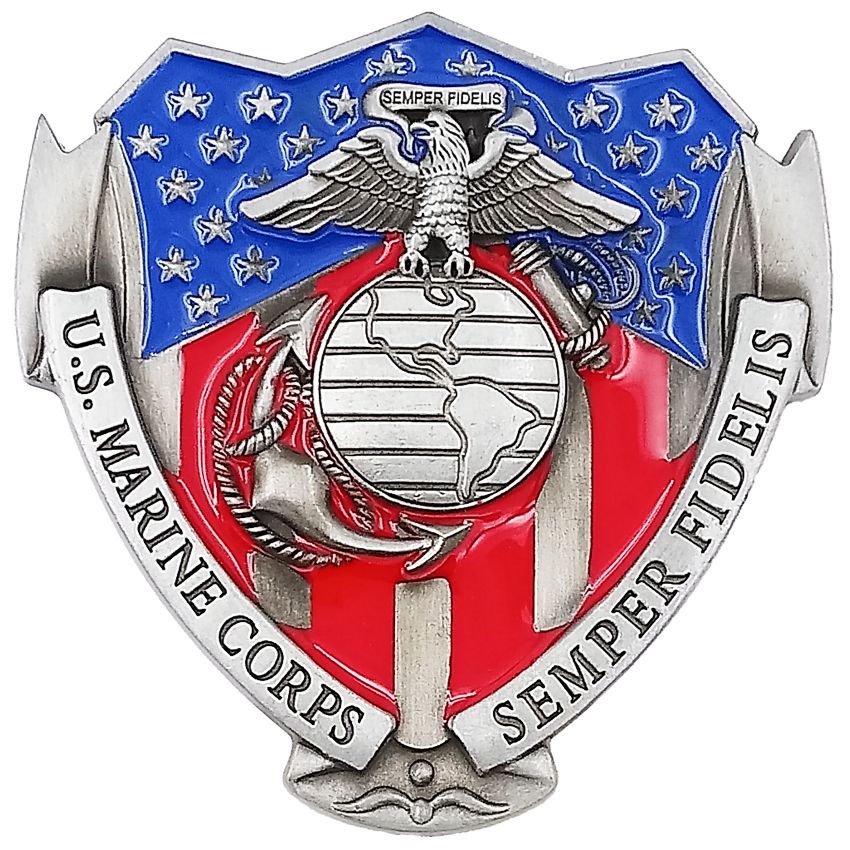 36 pieces of Marines Belt Buckle - Eagle Design