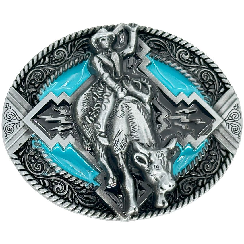 Authentic Bullriding belt buckle