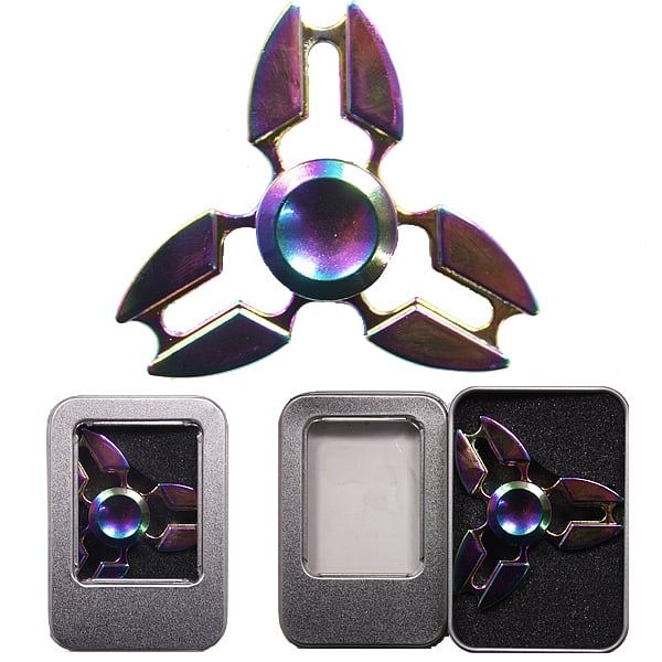 36 pieces of Solid Metal Spinner with Box