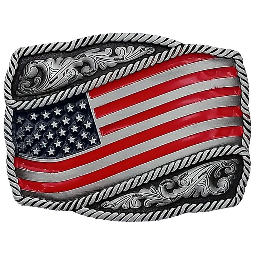 36 Pieces of American Flag Belt Buckle