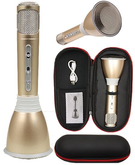 36 pieces of Phone Accessory Karaoke Microphone Gold