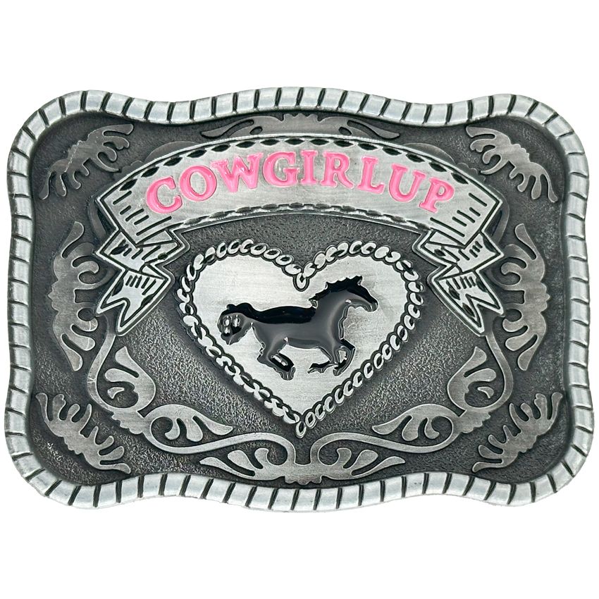 Cowgirl up belt on sale buckle