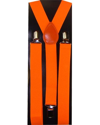 36 Pieces of Orange Kid Suspenders