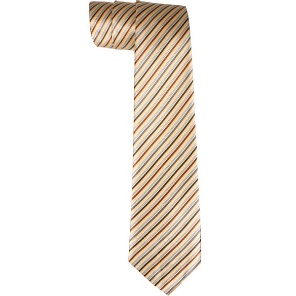 36 Pieces of Golden Lines Dress Tie