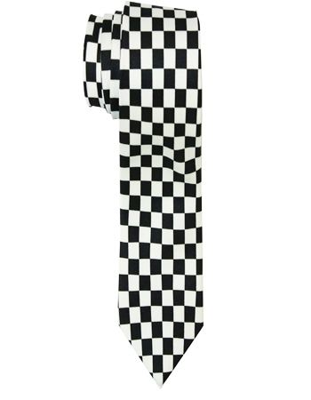 36 Pieces of Checkered Slim Tie