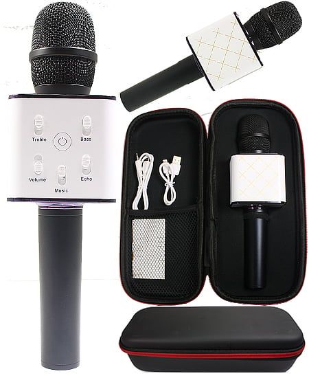 36 pieces of Phone Accessory Karaoke Microphone Black White