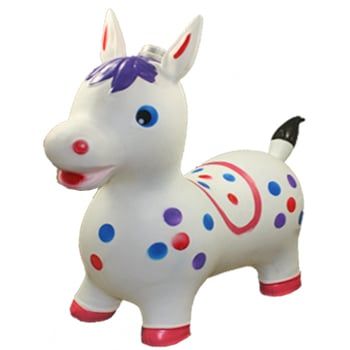 36 pieces of Inflatable Jumping White Horse