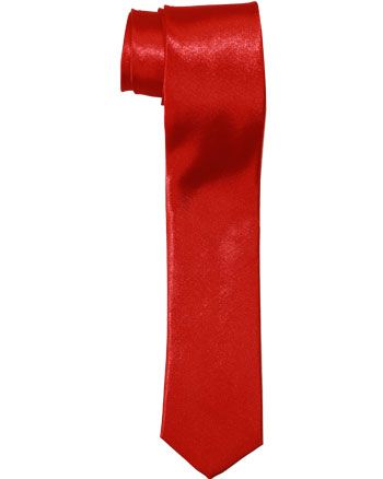 36 Pieces of Red Slim Tie