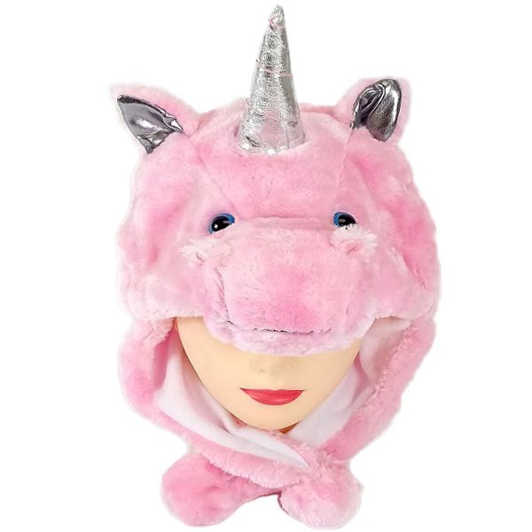 36 pieces of Plush Pink Unicorn Hat