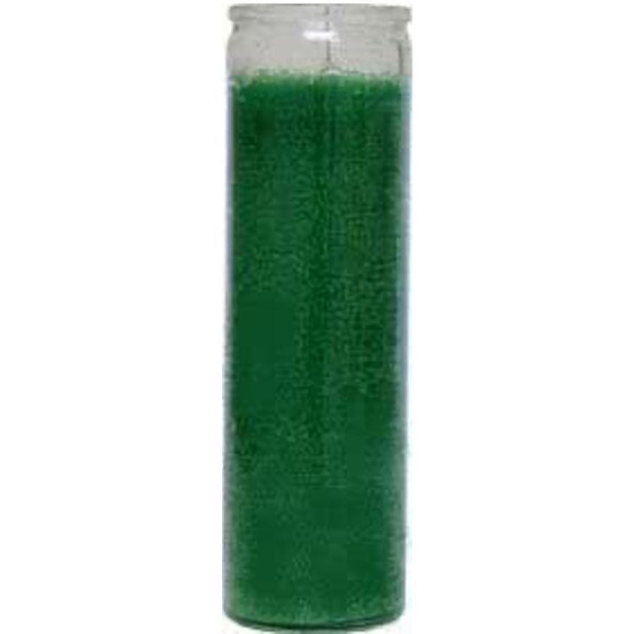 12 pieces of 7 Day Candle 9 In Green