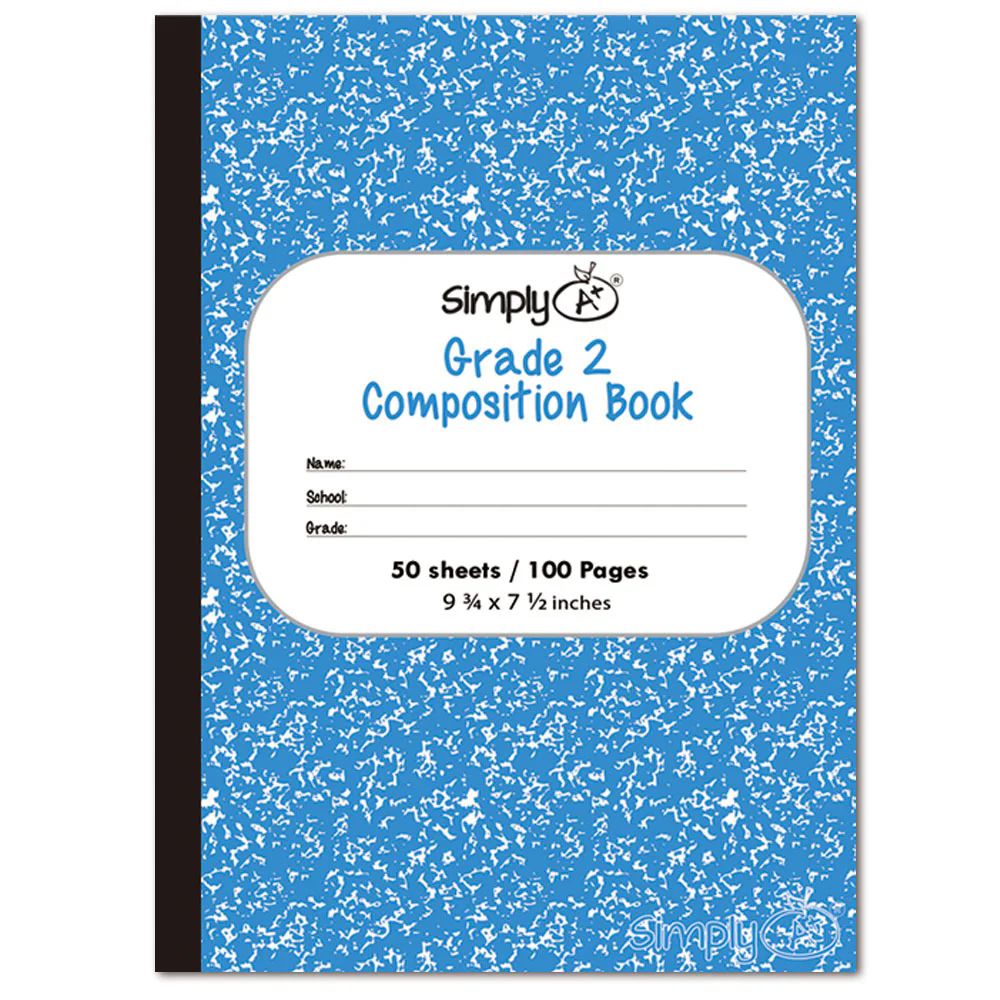 72 Pieces of Primary Composition Book