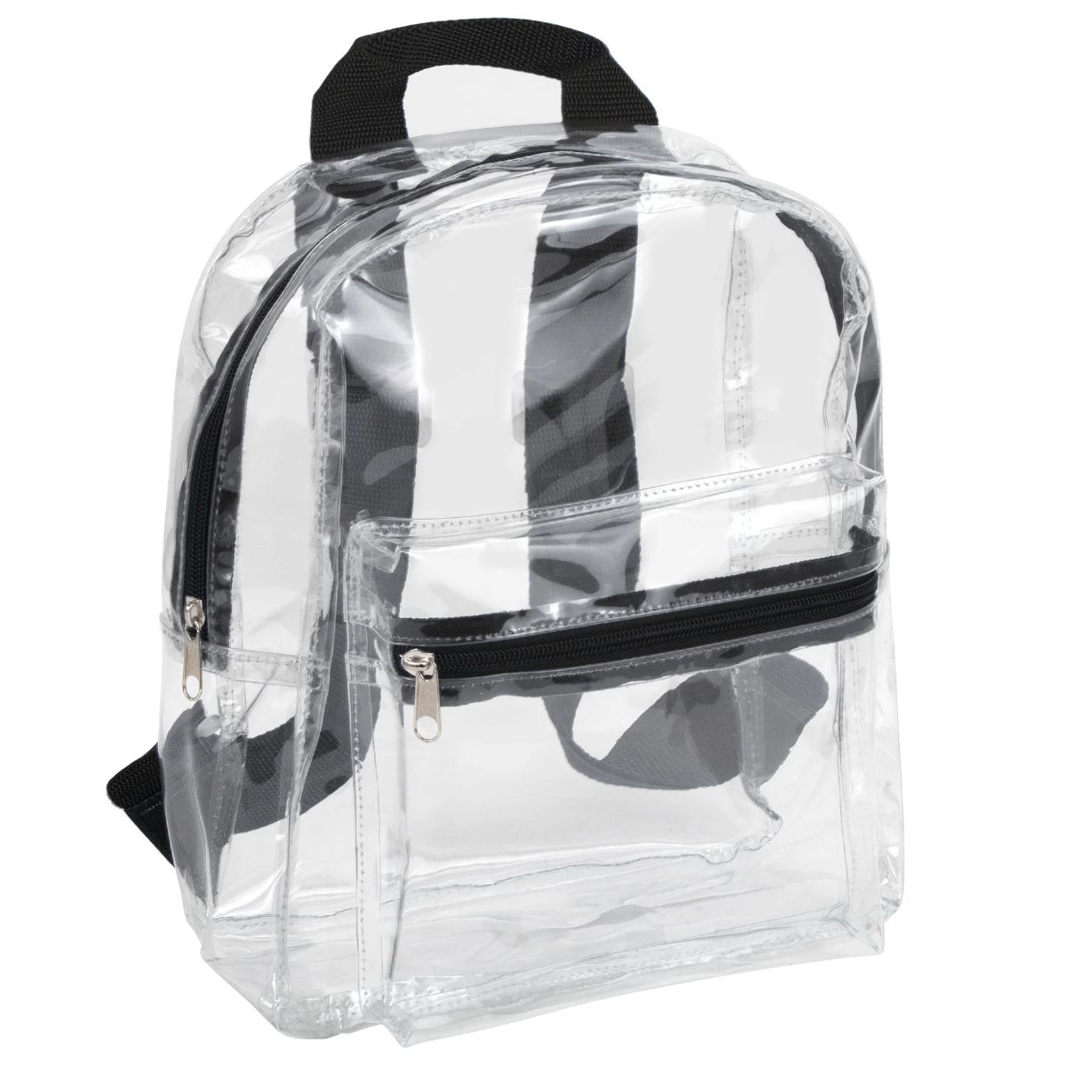 24 Pieces of Mini 12 Inch Clear Backpack - Single Colors
