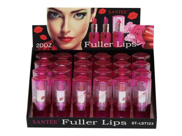 168 pieces of Fuller Lips Lipstick In Assorted Shades In Countertop Displa