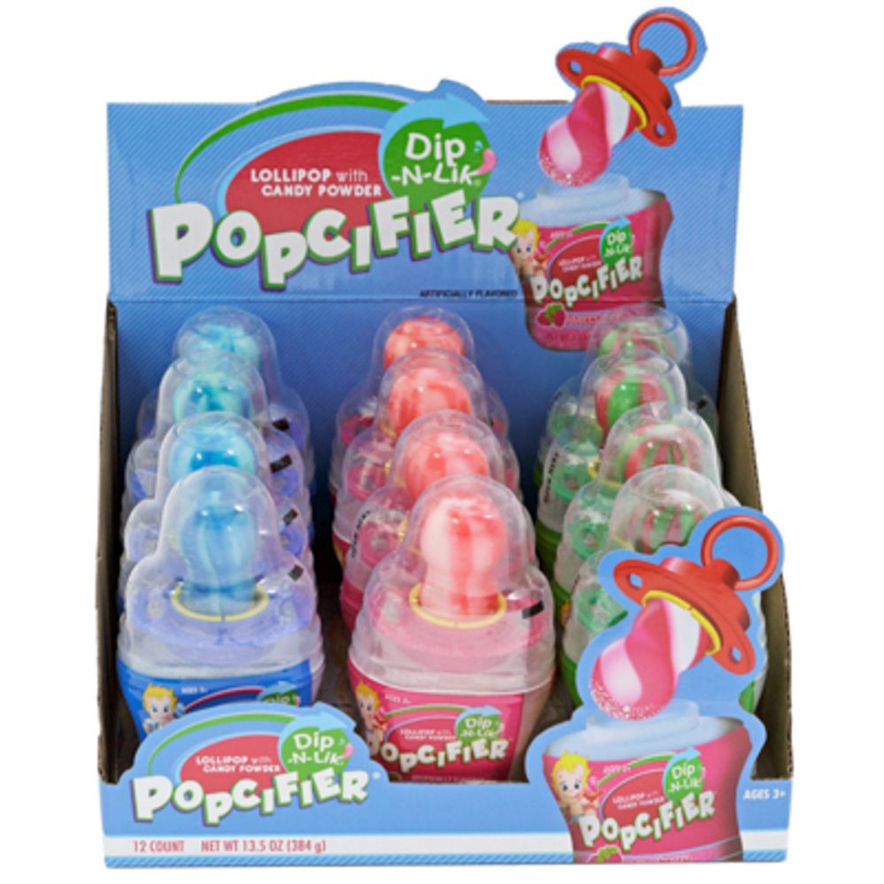 144 pieces of Popcifier Dip N Lik 1.13 Oz 12 X 12ct Pdq