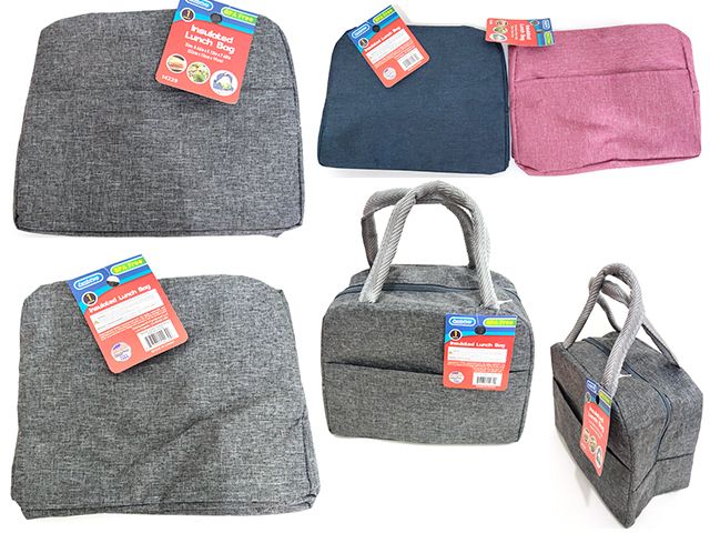 48 Pieces of 22 X 13 X 19 Cm Polyester Insulated Lunch Bags