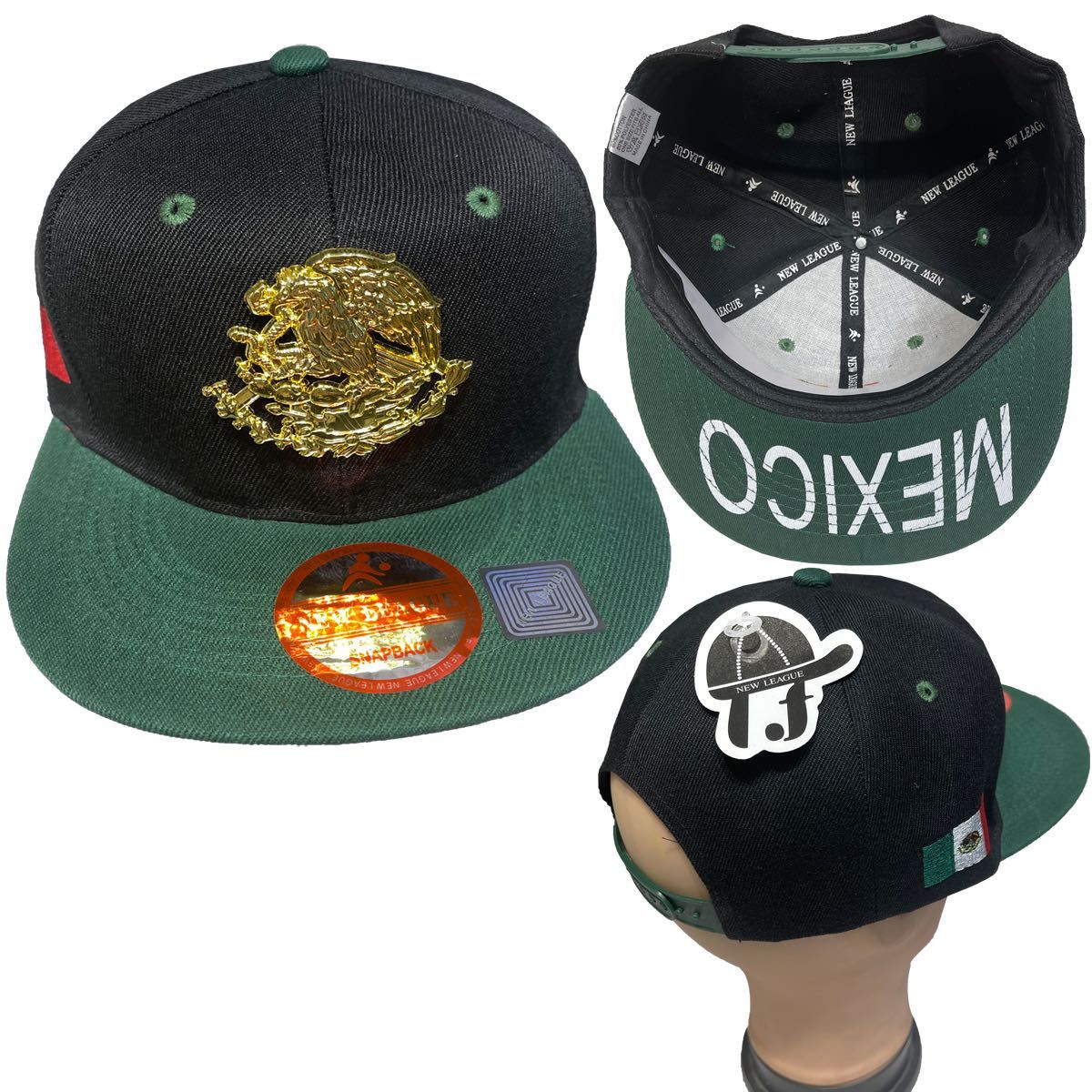 36 Pieces of Mexico Snapback Hat