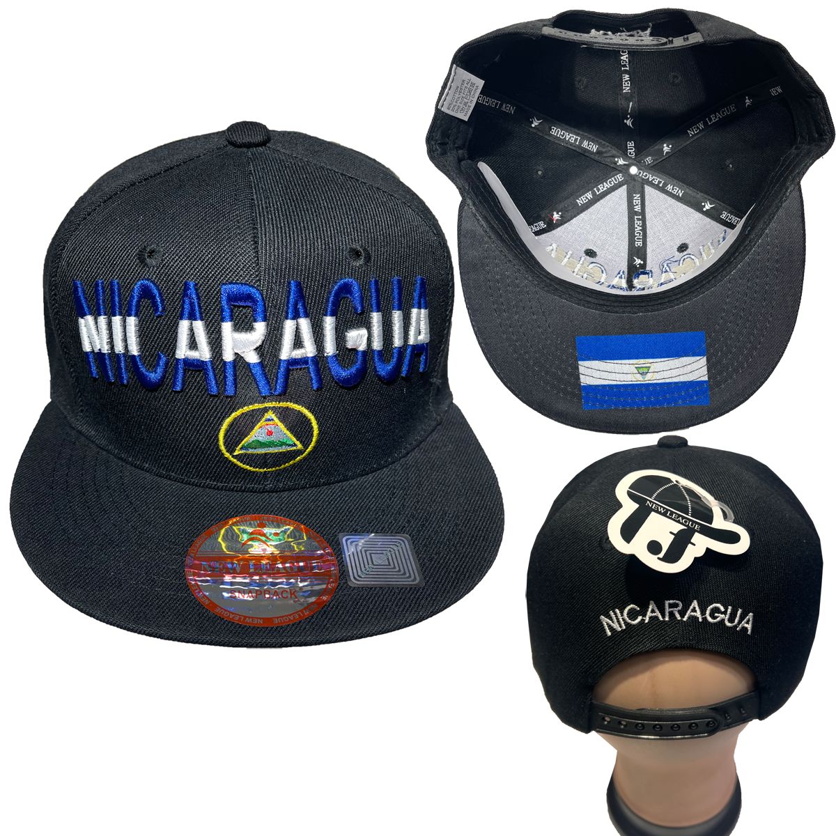 36 Pieces of Nicaragua Snapback Hat